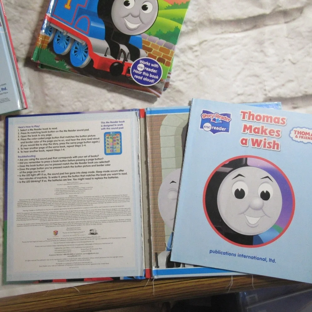 Thomas & Friends Children's Hardcover 6 Set Book Lot - Story Reader Me Reader